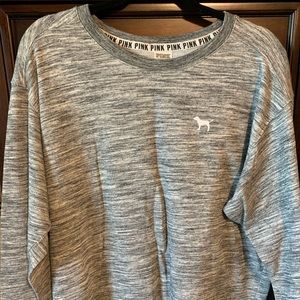 Victoria’s Secret pink large black legging crew